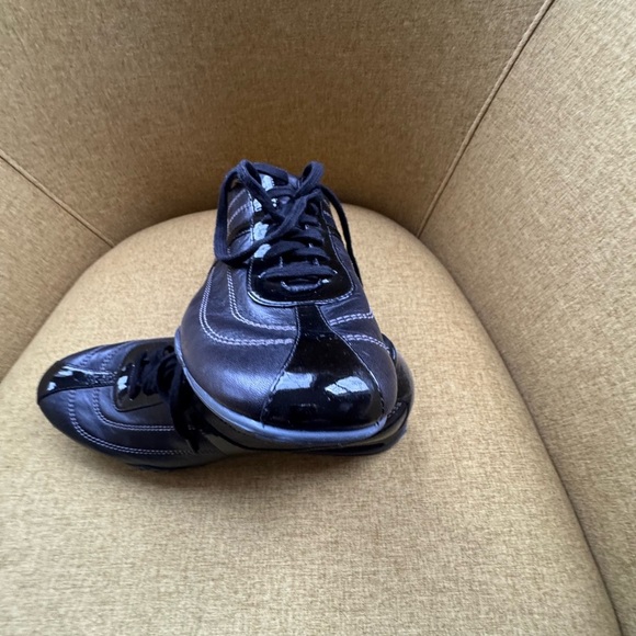 Cole Haan Black Leather Sneakers women - Picture 10 of 13